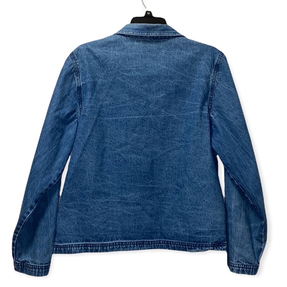 Vintage New Identity Denim Embroidered Button Down - Picture 4 of 12